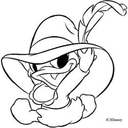 Dibujo para colorear: Donald Duck (Dibujos animados) #30299 - Dibujos para Colorear e Imprimir Gratis