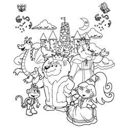 Dibujo para colorear: Dora the Explorer (Dibujos animados) #29749 - Dibujos para Colorear e Imprimir Gratis