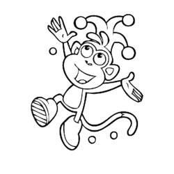 Dibujo para colorear: Dora the Explorer (Dibujos animados) #30092 - Dibujos para Colorear e Imprimir Gratis