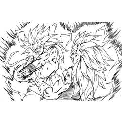 Dibujo para colorear: Dragon Ball Z (Dibujos animados) #38478 - Dibujos para Colorear e Imprimir Gratis