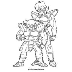 Dibujo para colorear: Dragon Ball Z (Dibujos animados) #38504 - Dibujos para Colorear e Imprimir Gratis