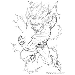 Dibujo para colorear: Dragon Ball Z (Dibujos animados) #38559 - Dibujos para Colorear e Imprimir Gratis