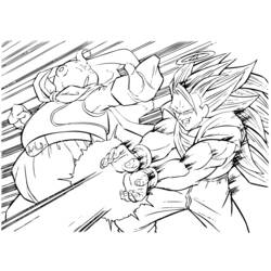 Dibujo para colorear: Dragon Ball Z (Dibujos animados) #38583 - Dibujos para Colorear e Imprimir Gratis