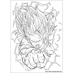 Dibujo para colorear: Dragon Ball Z (Dibujos animados) #38613 - Dibujos para Colorear e Imprimir Gratis