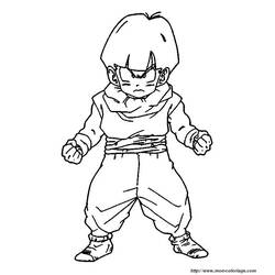 Dibujo para colorear: Dragon Ball Z (Dibujos animados) #38777 - Dibujos para Colorear e Imprimir Gratis