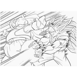 Dibujo para colorear: Dragon Ball Z (Dibujos animados) #38844 - Dibujos para Colorear e Imprimir Gratis