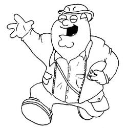 Dibujo para colorear: Family Guy (Dibujos animados) #48734 - Dibujos para Colorear e Imprimir Gratis