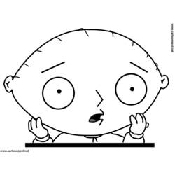 Dibujo para colorear: Family Guy (Dibujos animados) #48769 - Dibujos para Colorear e Imprimir Gratis