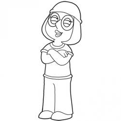 Dibujo para colorear: Family Guy (Dibujos animados) #48773 - Dibujos para Colorear e Imprimir Gratis