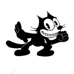 Dibujo para colorear: Felix the Cat (Dibujos animados) #47861 - Dibujos para Colorear e Imprimir Gratis