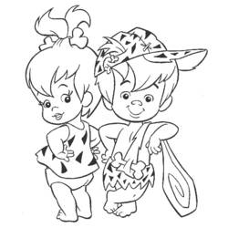 Dibujo para colorear: Flintstones (Dibujos animados) #29525 - Dibujos para Colorear e Imprimir Gratis