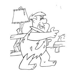 Dibujo para colorear: Flintstones (Dibujos animados) #29539 - Dibujos para Colorear e Imprimir Gratis