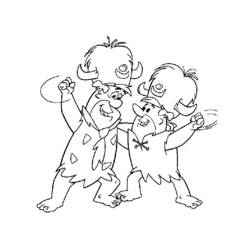 Dibujo para colorear: Flintstones (Dibujos animados) #29543 - Dibujos para Colorear e Imprimir Gratis
