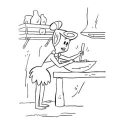 Dibujo para colorear: Flintstones (Dibujos animados) #29553 - Dibujos para Colorear e Imprimir Gratis