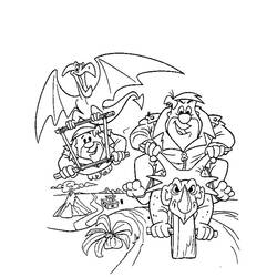 Dibujo para colorear: Flintstones (Dibujos animados) #29578 - Dibujos para Colorear e Imprimir Gratis