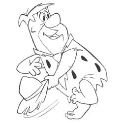 Dibujo para colorear: Flintstones (Dibujos animados) #29597 - Dibujos para Colorear e Imprimir Gratis