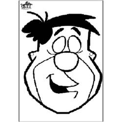 Dibujo para colorear: Flintstones (Dibujos animados) #29601 - Dibujos para Colorear e Imprimir Gratis