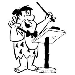 Dibujo para colorear: Flintstones (Dibujos animados) #29621 - Dibujos para Colorear e Imprimir Gratis