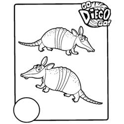 Dibujo para colorear: Go Diego! (Dibujos animados) #48546 - Dibujos para Colorear e Imprimir Gratis