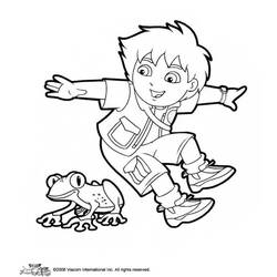 Dibujo para colorear: Go Diego! (Dibujos animados) #48592 - Dibujos para Colorear e Imprimir Gratis