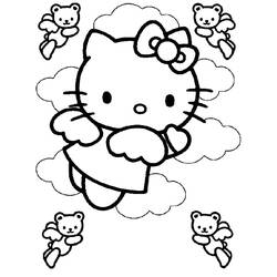 Dibujo para colorear: Hello Kitty (Dibujos animados) #37047 - Dibujos para Colorear e Imprimir Gratis