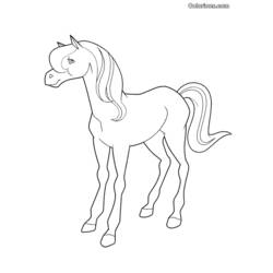 Dibujo para colorear: Horseland (Dibujos animados) #53798 - Dibujos para Colorear e Imprimir Gratis
