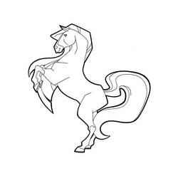 Dibujo para colorear: Horseland (Dibujos animados) #53801 - Dibujos para Colorear e Imprimir Gratis
