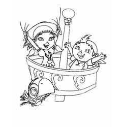 Dibujo para colorear: Jake and the Never Land Pirates (Dibujos animados) #42282 - Dibujos para Colorear e Imprimir Gratis