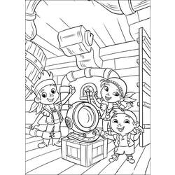 Dibujo para colorear: Jake and the Never Land Pirates (Dibujos animados) #42394 - Dibujos para Colorear e Imprimir Gratis