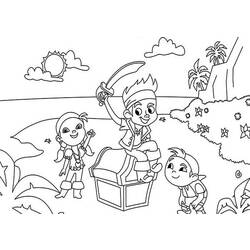 Dibujos para colorear: Jake and the Never Land Pirates - Dibujos para Colorear e Imprimir Gratis