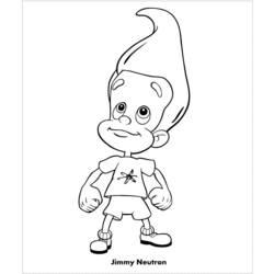 Dibujo para colorear: Jimmy Neutron (Dibujos animados) #48888 - Dibujos para Colorear e Imprimir Gratis