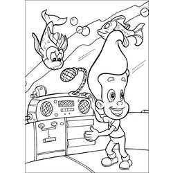 Dibujo para colorear: Jimmy Neutron (Dibujos animados) #48916 - Dibujos para Colorear e Imprimir Gratis