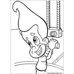 Dibujo para colorear: Jimmy Neutron (Dibujos animados) #49038 - Dibujos para Colorear e Imprimir Gratis