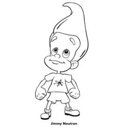Dibujo para colorear: Jimmy Neutron (Dibujos animados) #49092 - Dibujos para Colorear e Imprimir Gratis