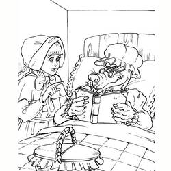Dibujo para colorear: Little Red Riding Hood (Dibujos animados) #49181 - Dibujos para Colorear e Imprimir Gratis