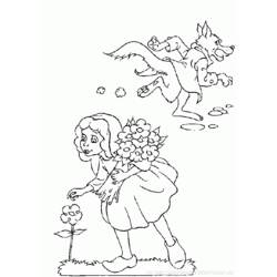 Dibujo para colorear: Little Red Riding Hood (Dibujos animados) #49193 - Dibujos para Colorear e Imprimir Gratis