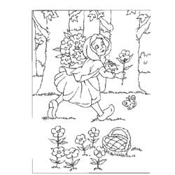 Dibujo para colorear: Little Red Riding Hood (Dibujos animados) #49194 - Dibujos para Colorear e Imprimir Gratis