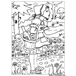 Dibujo para colorear: Little Red Riding Hood (Dibujos animados) #49240 - Dibujos para Colorear e Imprimir Gratis