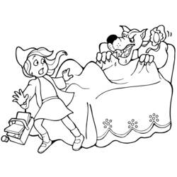 Dibujo para colorear: Little Red Riding Hood (Dibujos animados) #49354 - Dibujos para Colorear e Imprimir Gratis