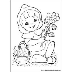 Dibujo para colorear: Little Red Riding Hood (Dibujos animados) #49370 - Dibujos para Colorear e Imprimir Gratis