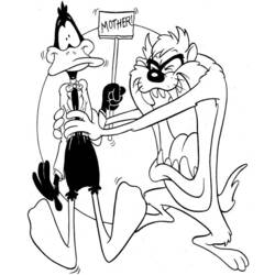 Dibujo para colorear: Looney Tunes (Dibujos animados) #39180 - Dibujos para Colorear e Imprimir Gratis