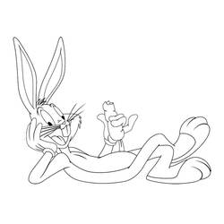 Dibujo para colorear: Looney Tunes (Dibujos animados) #39189 - Dibujos para Colorear e Imprimir Gratis