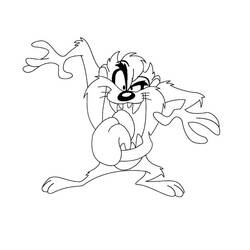 Dibujo para colorear: Looney Tunes (Dibujos animados) #39197 - Dibujos para Colorear e Imprimir Gratis