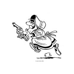 Dibujo para colorear: Lucky Luke (Dibujos animados) #25551 - Dibujos para Colorear e Imprimir Gratis