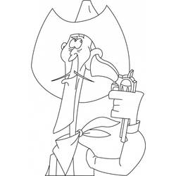 Dibujo para colorear: Lucky Luke (Dibujos animados) #25572 - Dibujos para Colorear e Imprimir Gratis