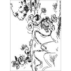Dibujo para colorear: Marsupilami (Dibujos animados) #50104 - Dibujos para Colorear e Imprimir Gratis