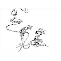 Dibujo para colorear: Marsupilami (Dibujos animados) #50140 - Dibujos para Colorear e Imprimir Gratis