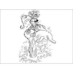 Dibujo para colorear: Marsupilami (Dibujos animados) #50157 - Dibujos para Colorear e Imprimir Gratis