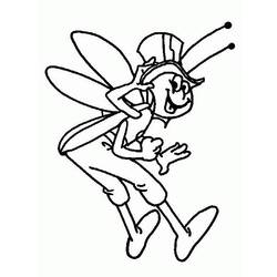 Dibujo para colorear: Maya the bee (Dibujos animados) #28220 - Dibujos para Colorear e Imprimir Gratis