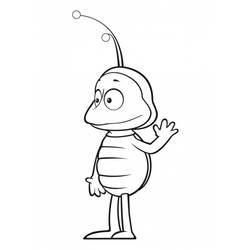 Dibujo para colorear: Maya the bee (Dibujos animados) #28232 - Dibujos para Colorear e Imprimir Gratis